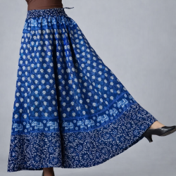 PH Ethnic Print Maxi Skirt