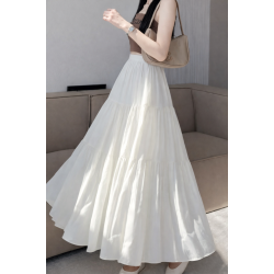 PH High Waist White Skirt