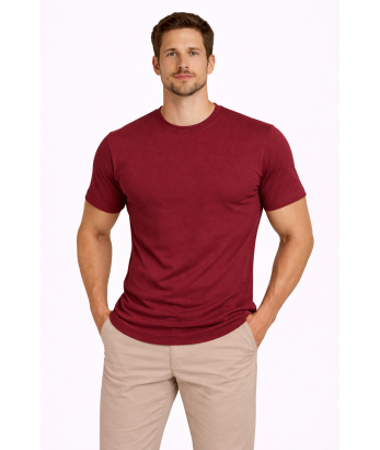 PH Burgundy Lycra T-Shirt (250 GSM)