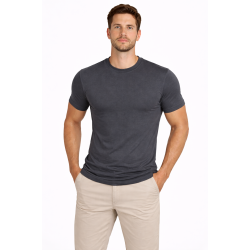 PH Black Cotton T-Shirt